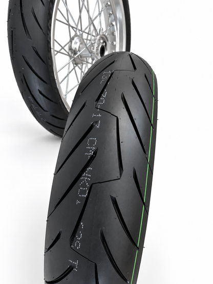 Surron Ultra Bee | Chrome Supermoto Wheel Kit | 17-Inch