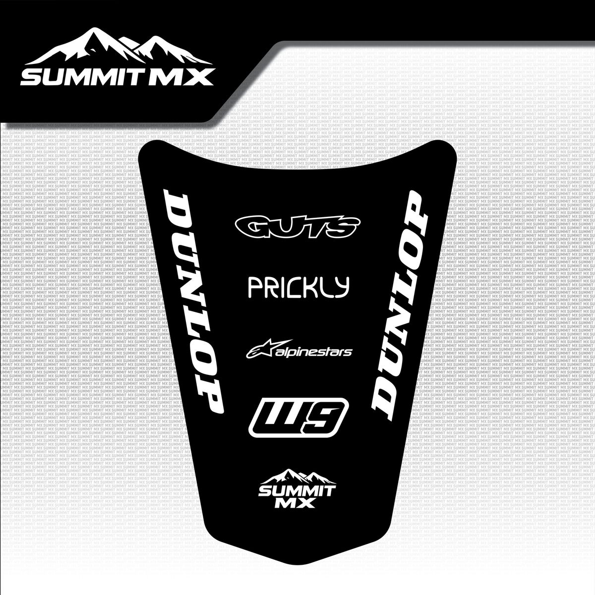 E-Ride Pro Rear Fender Decal | Vinyl Graphic