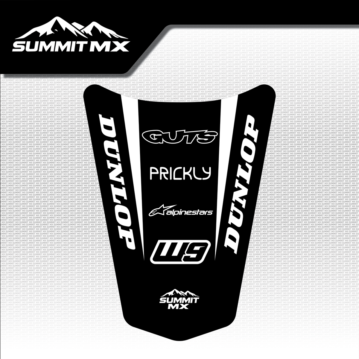 E-Ride Pro Rear Fender Decal | Vinyl Graphic
