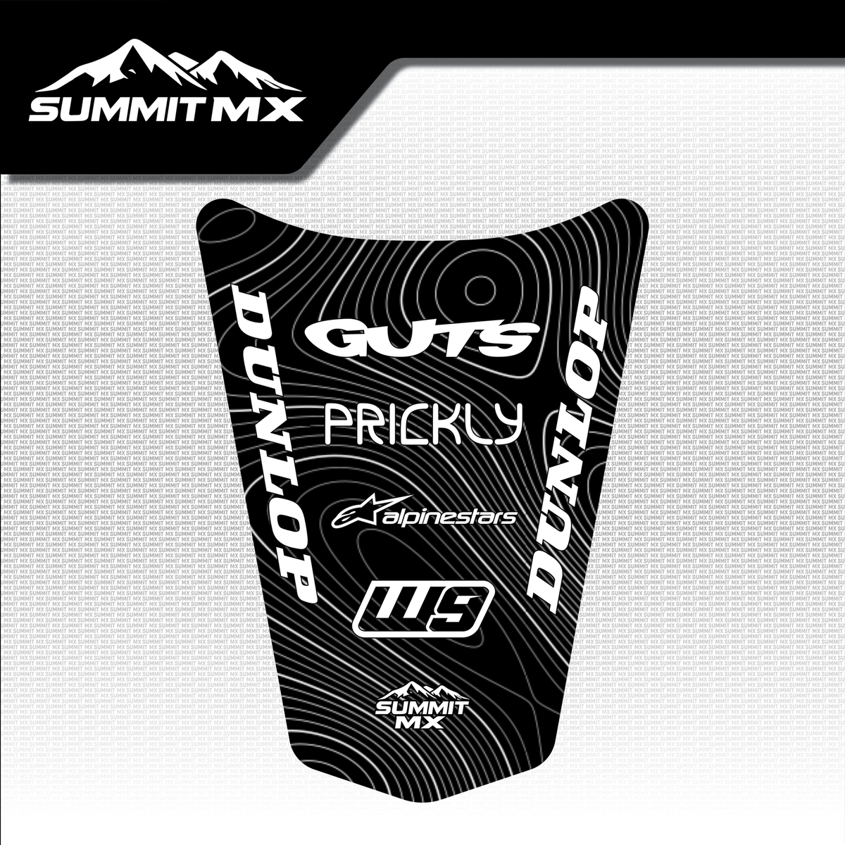 E-Ride Pro Rear Fender Decal | Vinyl Graphic