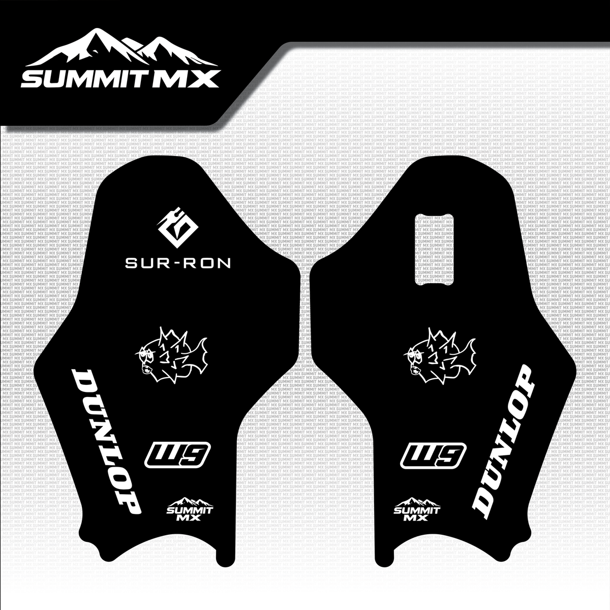 Surron Hyper Bee Fork Guard Decals – 9 Vinyl Finishes