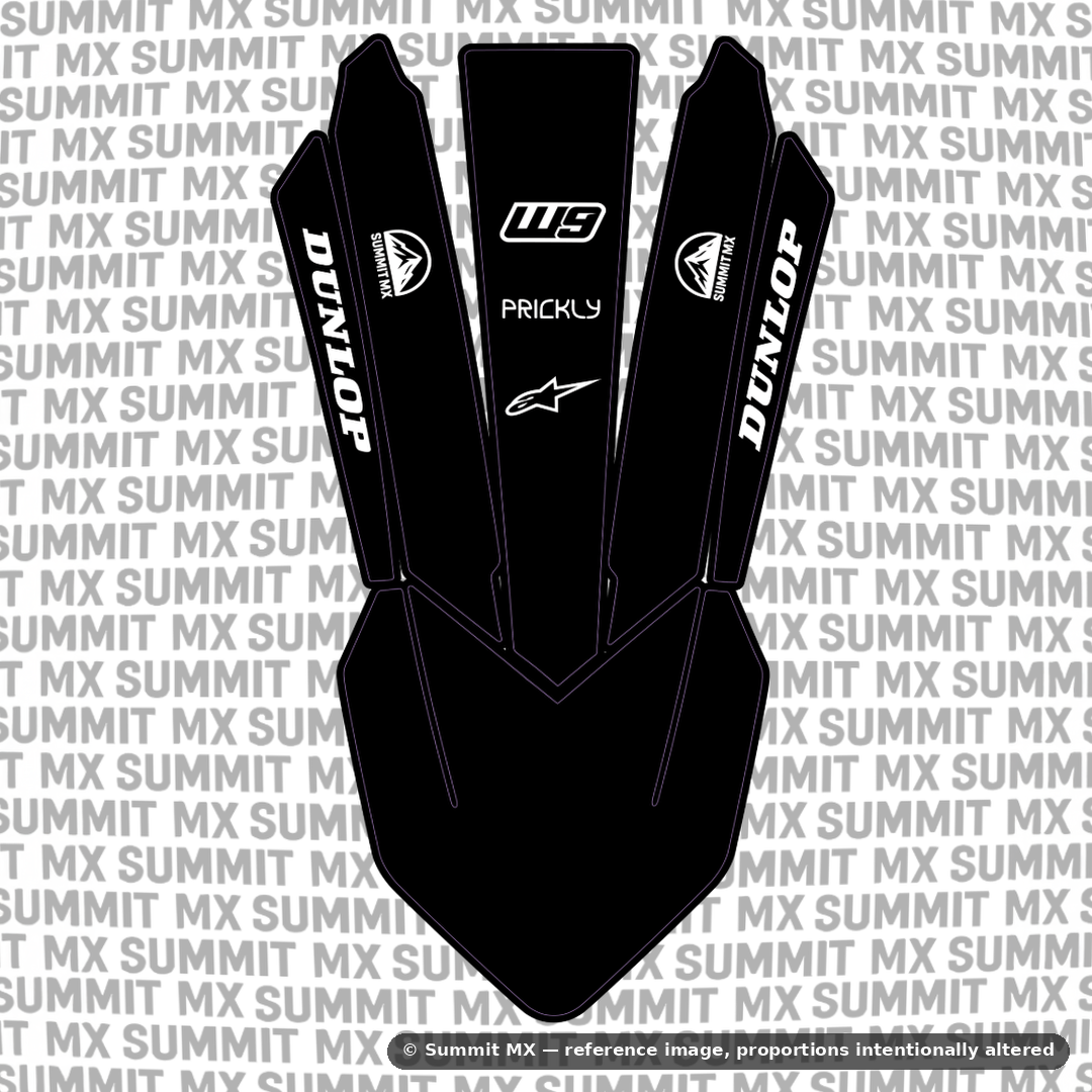 KTM 85 Front Fender Decal | Custom Vinyl Graphics