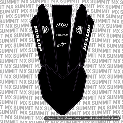KTM 85 Front Fender Decal | Custom Vinyl Graphics