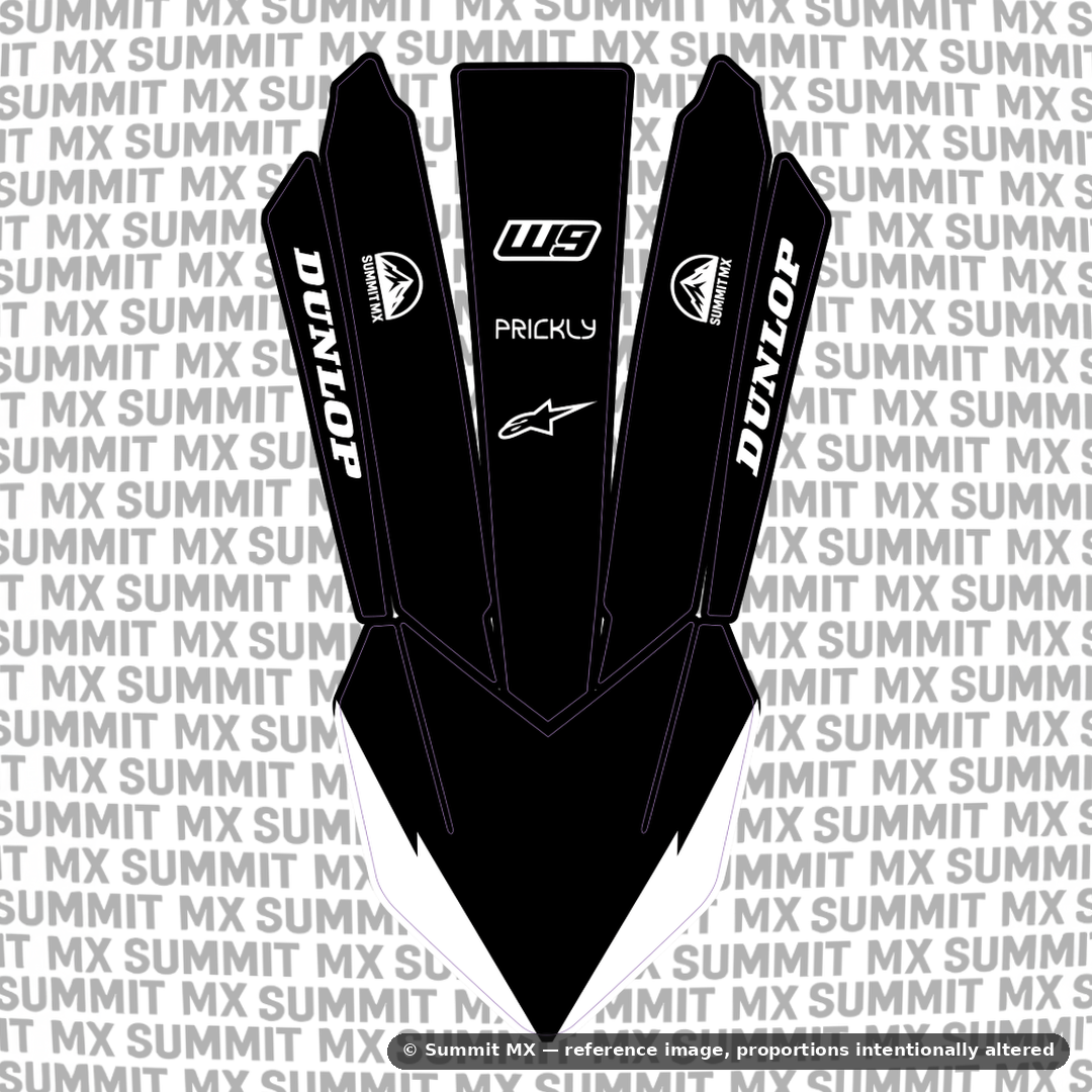KTM 85 Front Fender Decal | Custom Vinyl Graphics