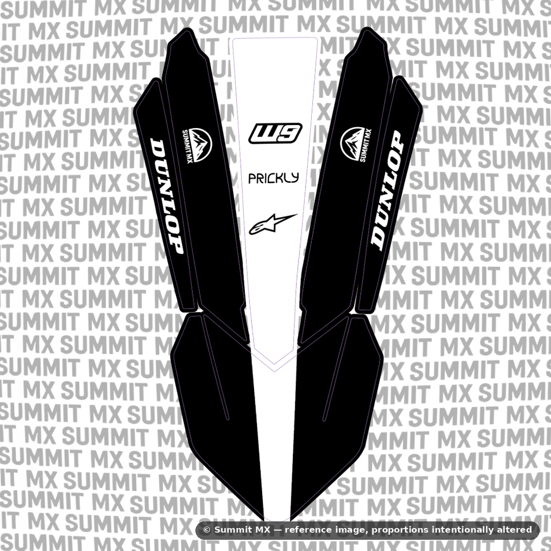 KTM 85 Front Fender Decal | Custom Vinyl Graphics