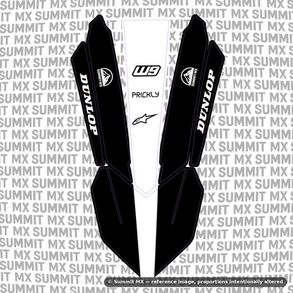 KTM 85 Front Fender Decal | Custom Vinyl Graphics