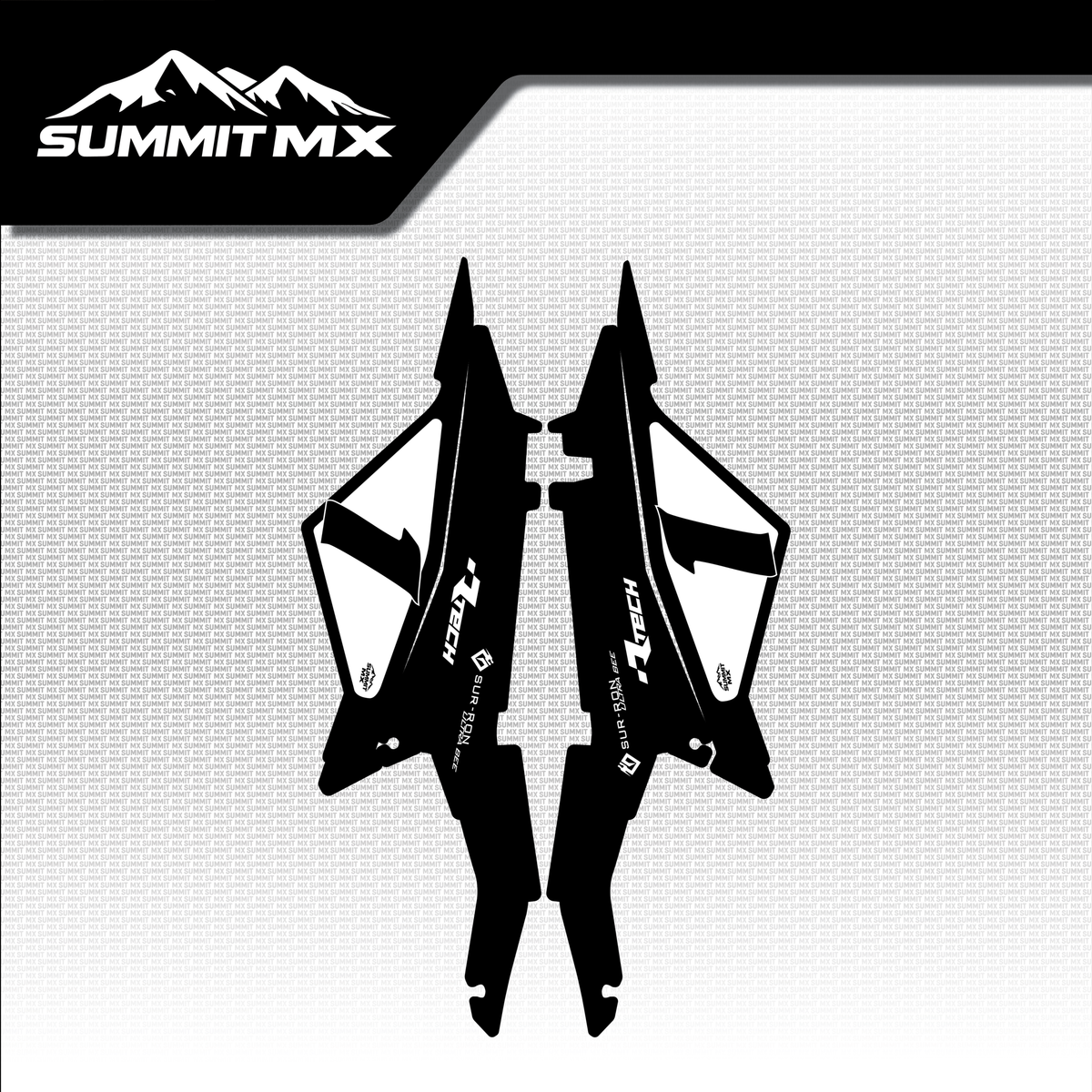 Rtech Surron Ultra Bee Side Fender Decals