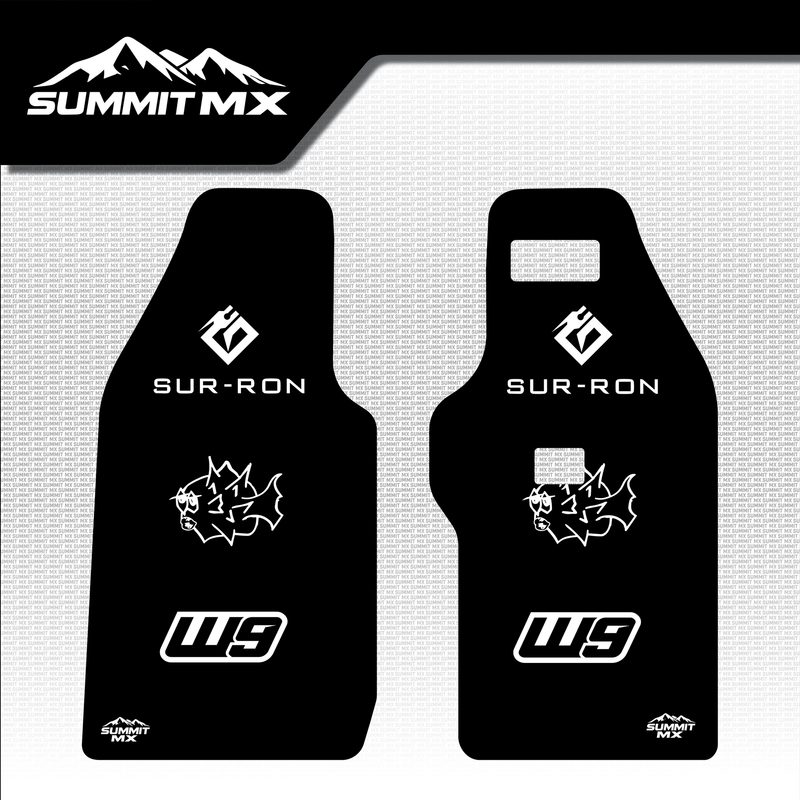 Surron Storm Bee Fork Guard Decals | 9 Finishes