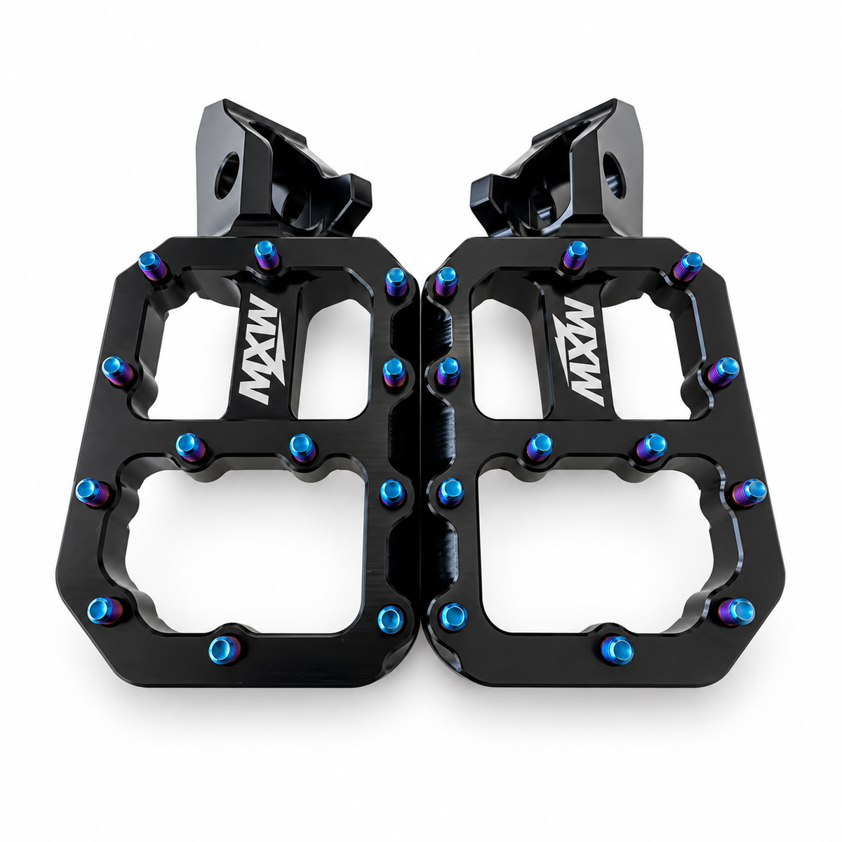 Titanium Black Wide Pegs
