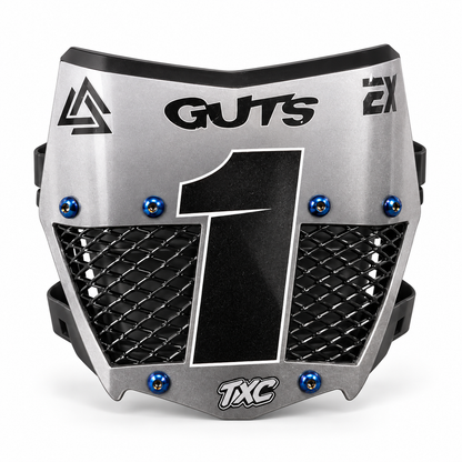 Selected E-Moto Fitment | TXC Vented Plate | Titanium Finish