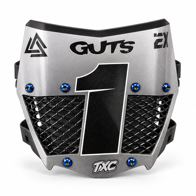 Selected E-Moto Fitment | TXC Vented Plate | Titanium Finish