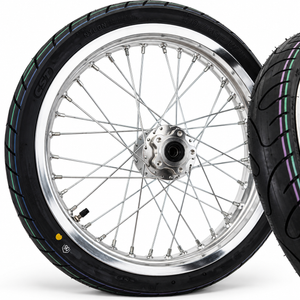 17" CST Chrome LBX/ERide Supermoto Kit
