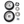 12” CHROME Supermoto Wheel Set Kit Tuttio/Yozma/HeyBike/Razor