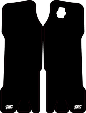 TXC vinyl decals for DNM fork guards