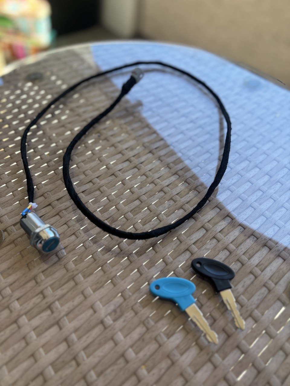 Talaria X3 Plug-and-Play Key Ignition Kit – 2 Keys